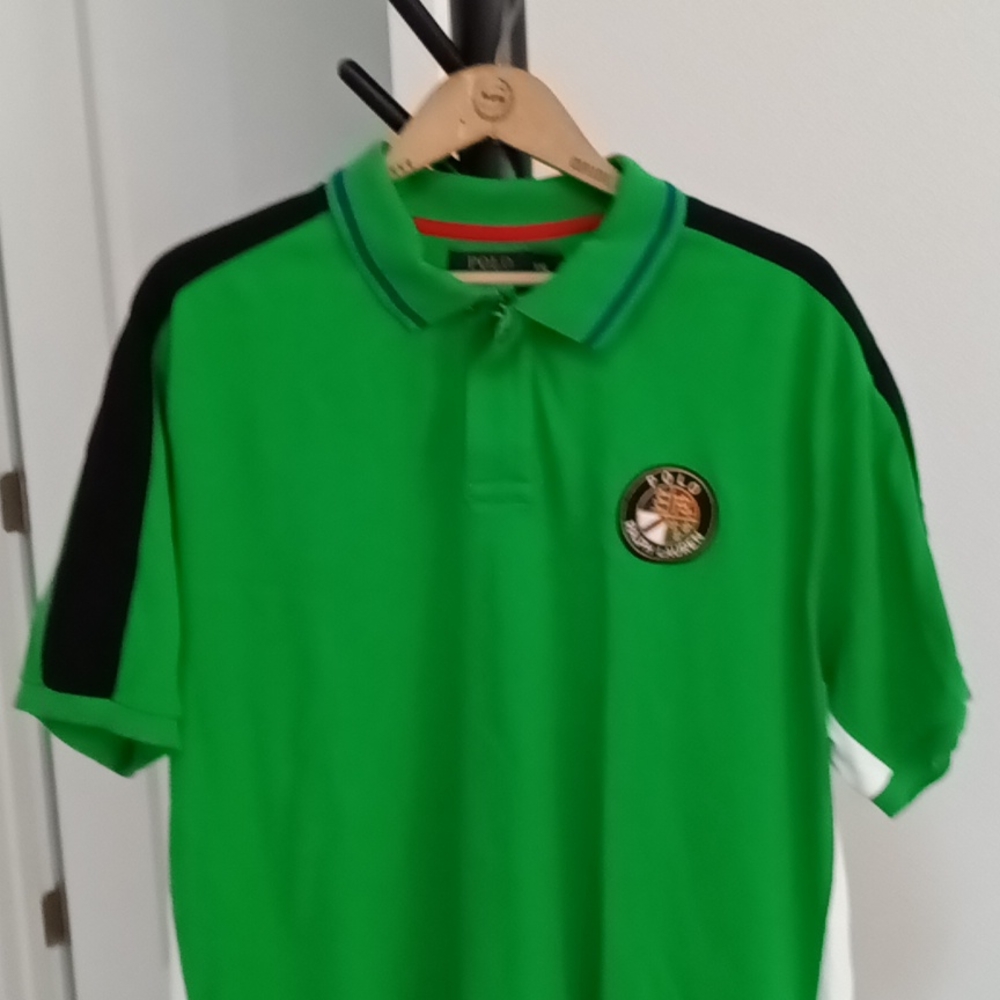 Brand New Ralph Lauren rugby style short sleeve polo (XXL). Original tags attach